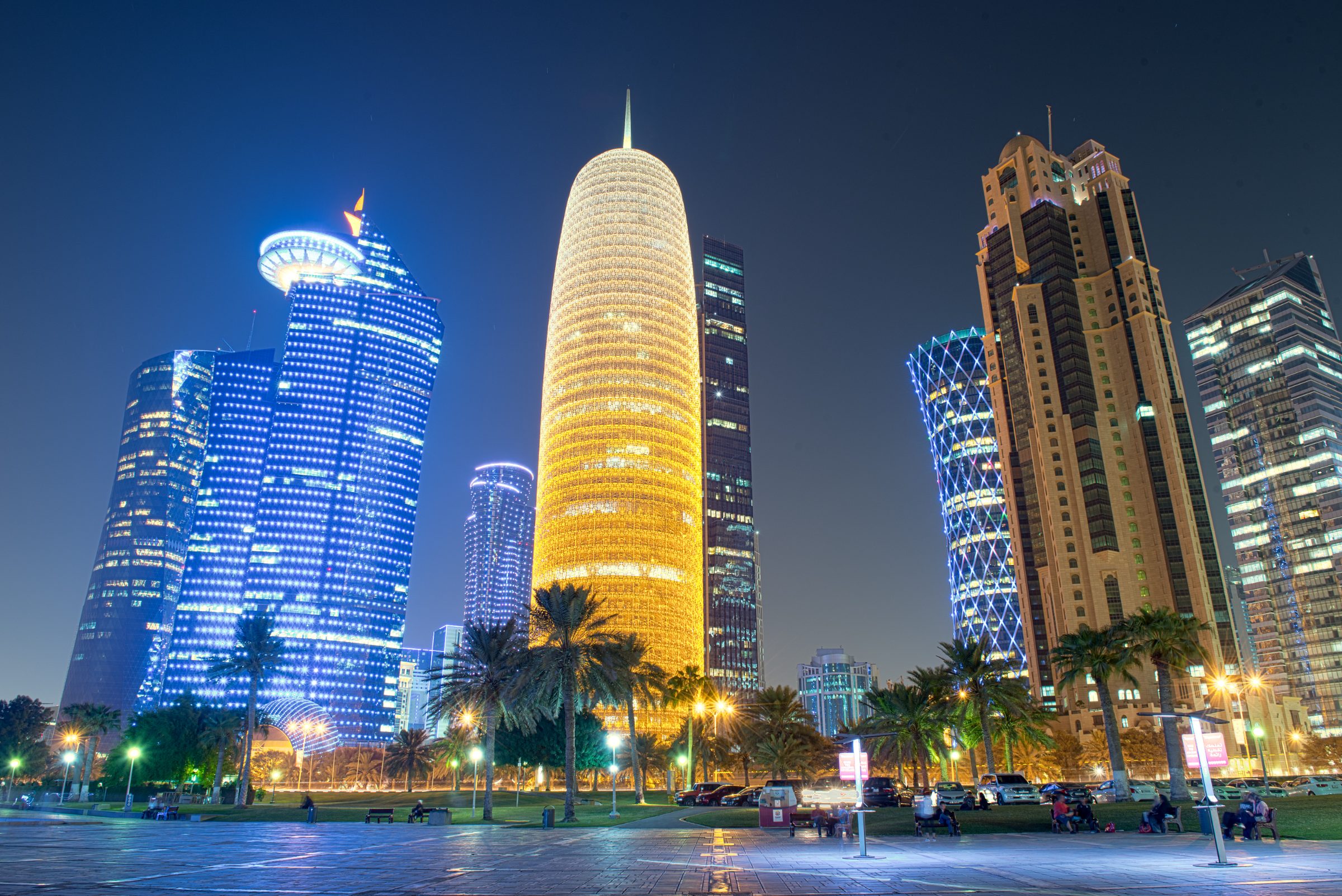 Doha skyline today